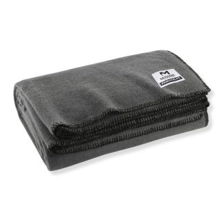 McGuire Army Navy Grey Camping Wool Blanket