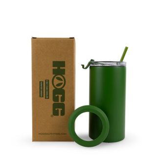 Hogg 4 in 1 Powder Coated Can Cooler - Hunter Green