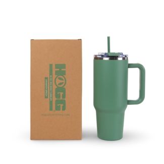 Hogg 40oz Powder Coated Big Swig Tumbler - Granada Green