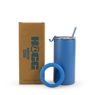 Hogg 4 in 1 Powder Coated Can Cooler - Steel Blue