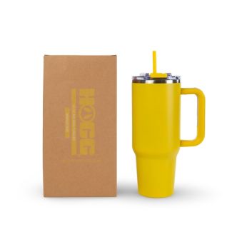 Hogg 40oz Powder Coated Big Swig Tumbler - Spanish Sun