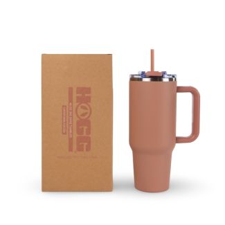 Hogg 40oz Powder Coated Big Swig Tumbler - Catalonia Cocoa