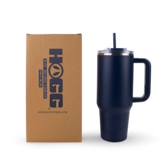 Hogg 40oz Powder Coated Big Swig Tumbler - Navy Blue