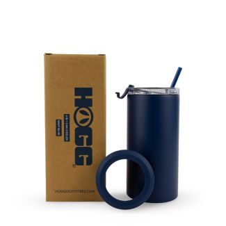 Hogg 4 in 1 Powder Coated Can Cooler - Navy