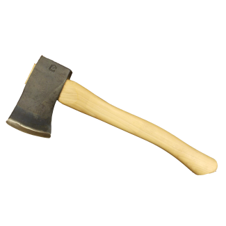 Council Tool 1.7 lbs. Hatchet; 14 in. Curved Wooden Handle Sport Utility Finish