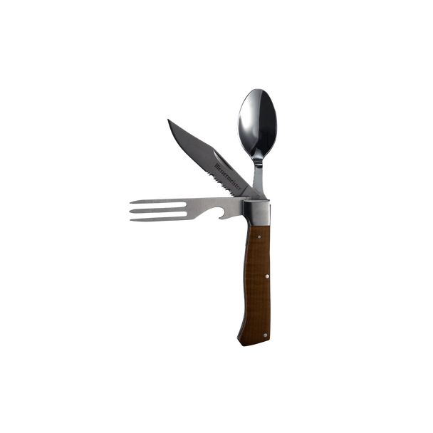 Messermeister Adventure Chef Maple Folding Camp Utensil