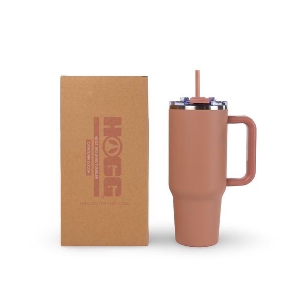 Hogg 40oz Powder Coated Big Swig Tumbler - Catalonia Cocoa