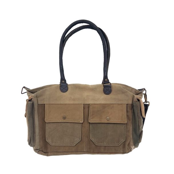 Recycled Military Tent Shoulder Bag
