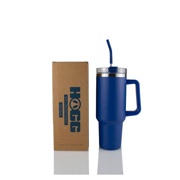 Hogg 40oz Powder Coated Traveler Tumbler - Royal Blue