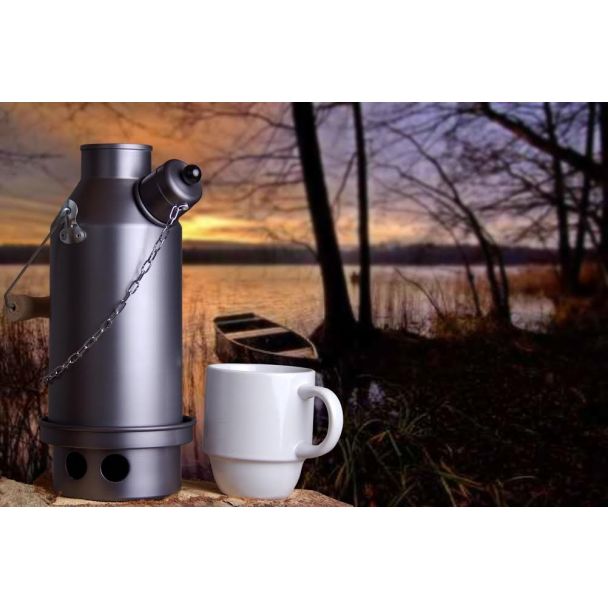 Hard Anodised Aluminium Ghillie Camping Kettles