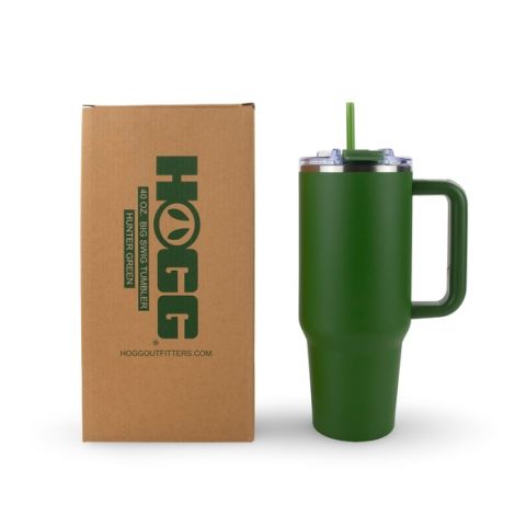 Hogg 40oz Powder Coated Big Swig Tumbler
