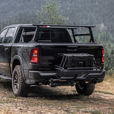 Hitchfire Ledge XL Platform with Dual Swing Arm