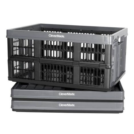 CleverMade 32L Collapsible Utility Crate