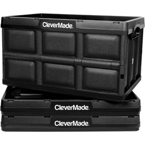 CleverMade 46L Collapsible Storage Bin