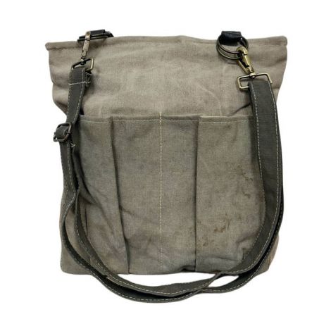 Recycled Military Tent Crossbody Bag / Backpack