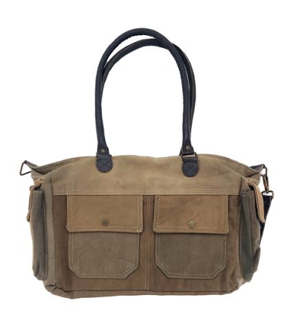 Recycled Military Tent Shoulder Bag